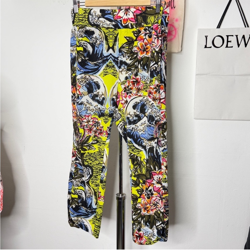 Maria Cher. Floral Printed Pants size 1 (US small)